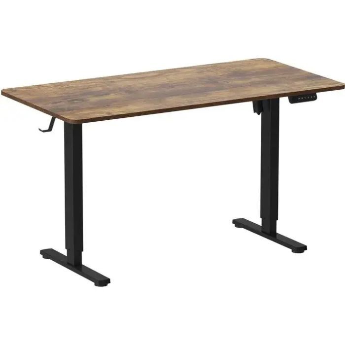 Компьютерный стол OfficePro ODE1670DW Dark Wood/Black (ODE1670DW)