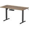 Компьютерный стол OfficePro ODE1670DW Dark Wood/Black (ODE1670DW) изображение 2