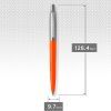 Ручка шариковая Parker JOTTER 17 Originals Orange CT BP в Eco упаковке (15 432e) изображение 4