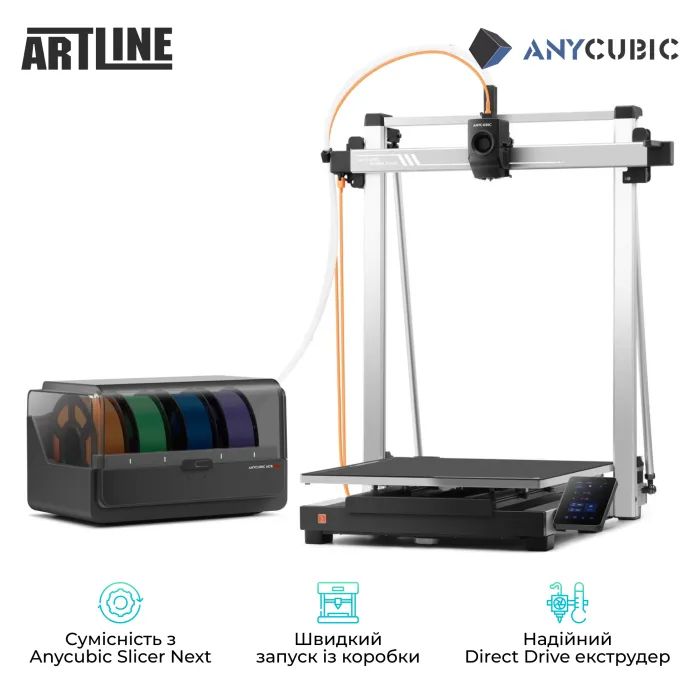 3D-принтер Anycubic Kobra 3 Max Combo (KB3MBKOA-O/DSHZBK0D-0) изображение 2