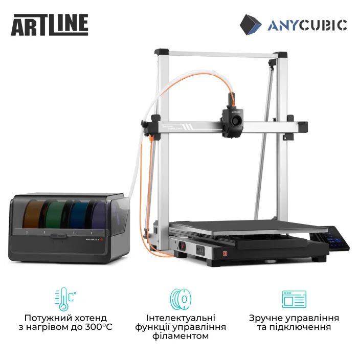 3D-принтер Anycubic Kobra 3 Max Combo (KB3MBKOA-O/DSHZBK0D-0) изображение 3
