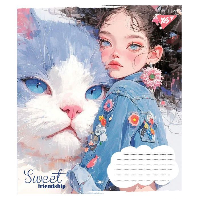 Тетрадь Yes Sweet Friendship А5 18 листов линия (767865) изображение 2