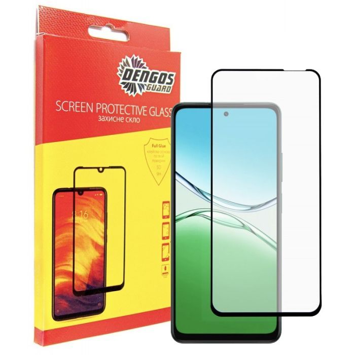 Стекло защитное Dengos Full Glue OPPO A5 4G Black (TGFG-402)