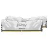 Модуль памяти для компьютера DDR5 32GB (2x16GB) 8000 MHz Renegade White Kingston Fury (ex.HyperX) (KF580C38RWK2-32) изображение 2