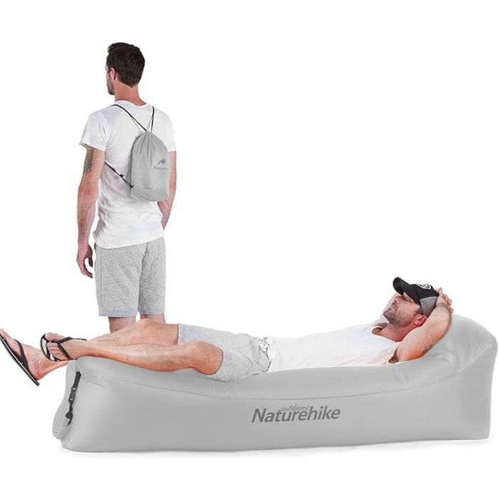 Крісло складане Naturehike Ламзак NH20FCD06 сірий (6927595747506) зображення 3
