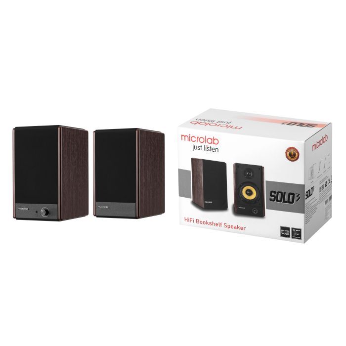 Акустическая система Microlab SOLO 3 40W Brown (SOLO-3BR) изображение 12