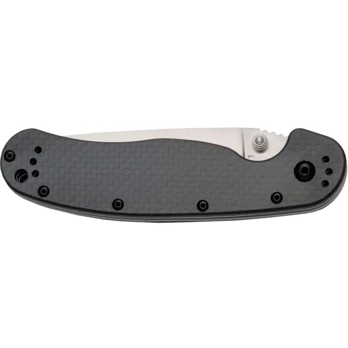Нож Ontario Knife RAT I D2 Carbon Fiber Black (ON8867CF) изображение 2