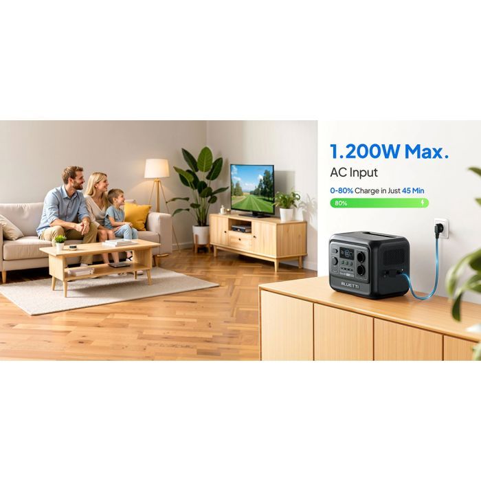 Зарядна станція BLUETTI Premium 100 V2 2000W 1024Wh (PR100V2) зображення 10