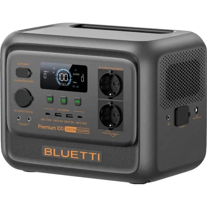 Зарядна станція BLUETTI Premium 100 V2 2000W 1024Wh (PR100V2) зображення 4