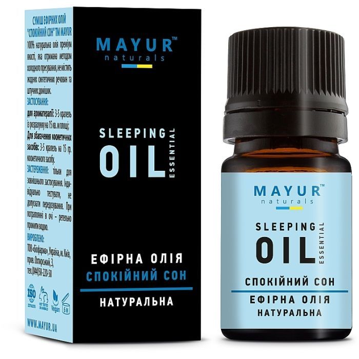 Ефірна олія Mayur Спокійний сон 5 мл (4820230955439)