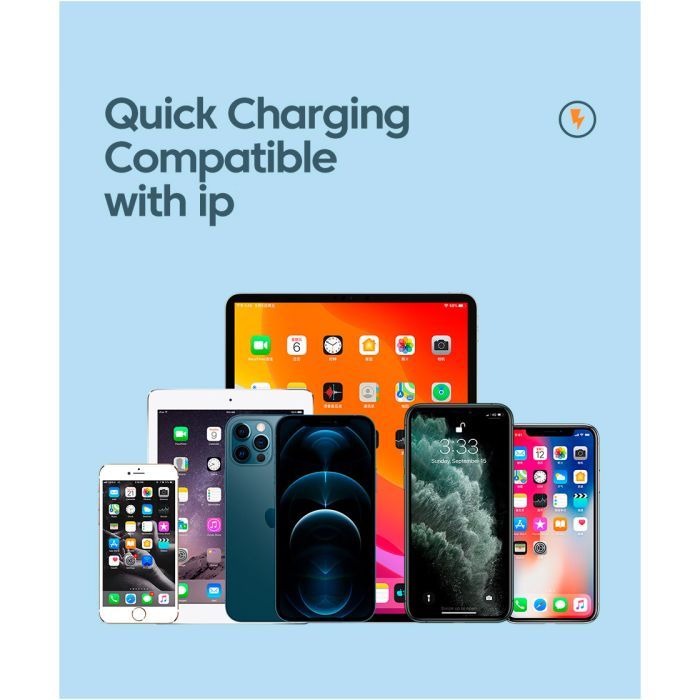 Дата кабель USB-C to Lightning 3.0m 3A white Essager (EXCTL-CHC02) зображення 8