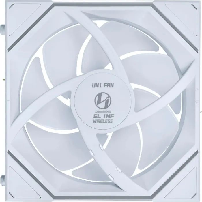 Кулер до корпусу Lian Li Uni Fan SL-INF WIRELESS 120-1, White (G99.12SLIN1W1W.00) зображення 5