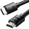 Кабель мультимедийный HDMI M to HDMI M 10.0m 4K30Hz braided HD119 black Ugreen (40104)