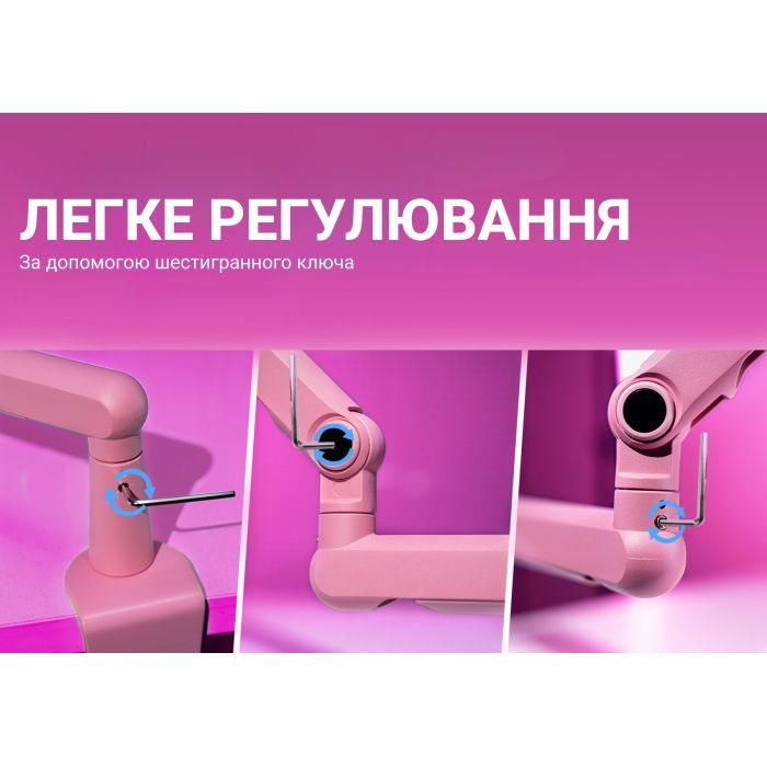 Стійка для мікрофону Fifine Pink (BM88P) зображення 10