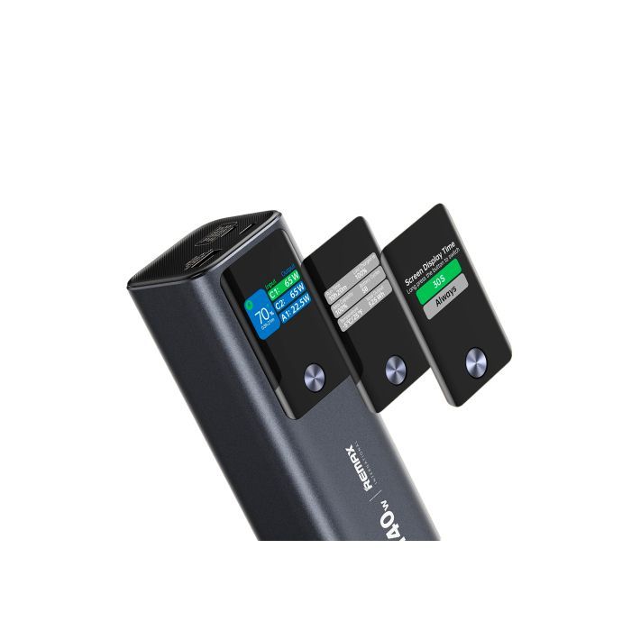Батарея універсальна Remax 25200mAh, PD/140W, QC/22.5W, Blue (RPP-662) зображення 5