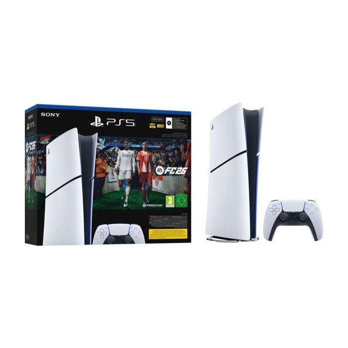 Игровая консоль Sony Playstation 5 Slim Digital 825GB (+EA SPORTS FC 26) (1000049864)