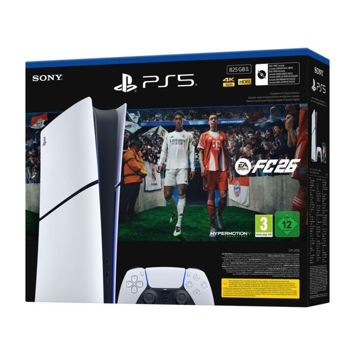 Игровая консоль Sony Playstation 5 Slim Digital 825GB (+EA SPORTS FC 26) (1000049864) изображение 2