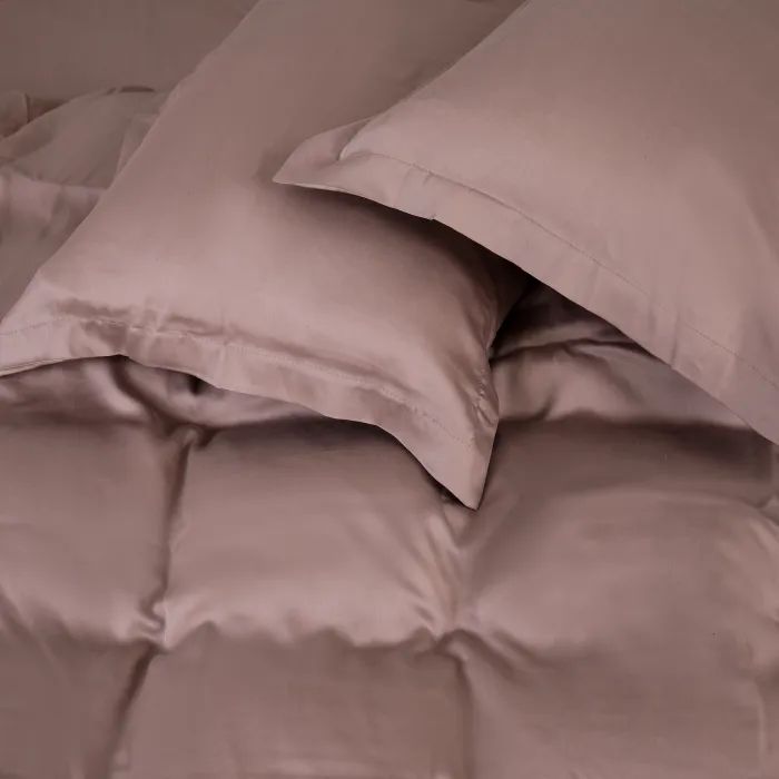 Постельное белье MirSon Tencel №08 Beige 2x160x220 Семейный Евро (2200009637179) изображение 2