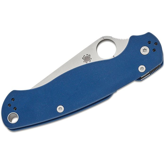 Ніж Spyderco Para Military 2 CPM SPY27 G-10 Blue (C81GPCBL2) зображення 3