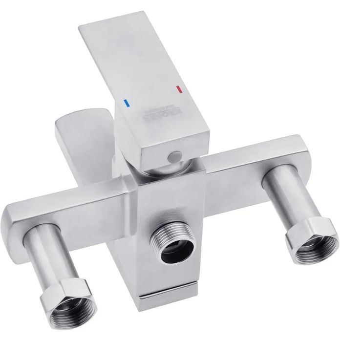 Душевой гарнитур Kroner Edelstahl Kubus-ESG063 + змішувач Edelstahl Kubus-ESG010 + змішувач Kroner Edelstahl Kubus-ESG05 (CVS30172) изображение 5