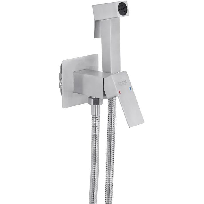 Душевой гарнитур Kroner Edelstahl Kubus-ESG063 + змішувач Edelstahl Kubus-ESG010 + змішувач Kroner Edelstahl Kubus-ESG05 (CVS30172) изображение 7