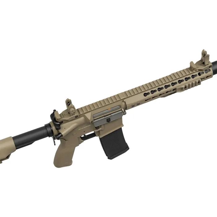 Винтовка страйкбольная Evolution Recon 10" Amplified Carbontech AEG Tan (SL-1006T) изображение 5