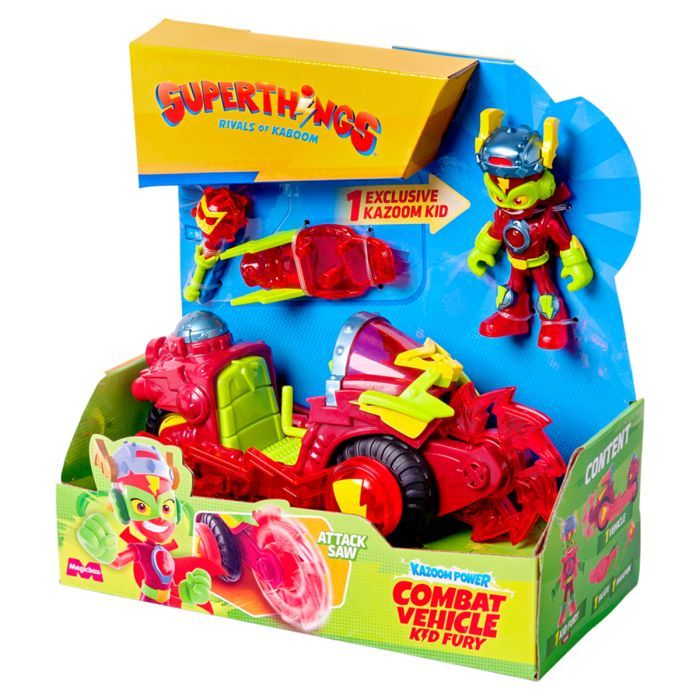 Игровой набор SuperThings серии Combat Vehicles - Кид Фьюри (PSTSP116IN210) изображение 5