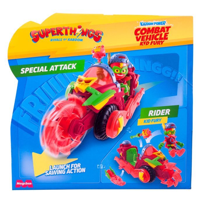 Игровой набор SuperThings серии Combat Vehicles - Кид Фьюри (PSTSP116IN210) изображение 6