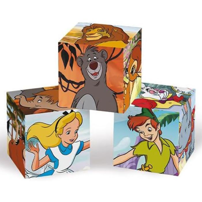Кубики Clementoni пазл Disney Classic, 6 элементов (40657) изображение 2