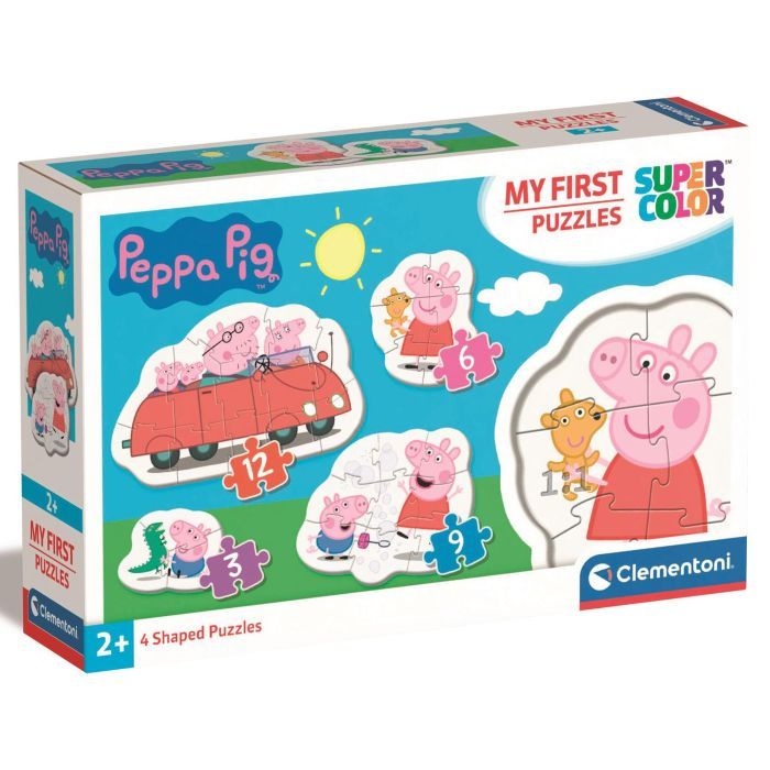Пазл Clementoni 4 в 1 Peppa Pig, серия My First Puzzles (20829)