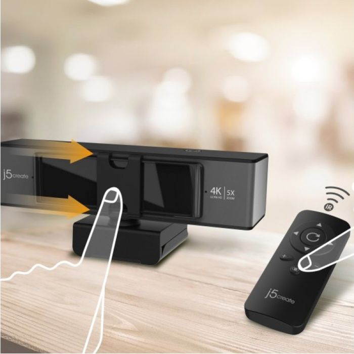 Веб-камера J5create JVCU435-N 4K Ultra HD USB-A/C (JVCU435-N) изображение 8