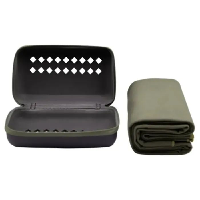 Туристичний рушник Tribe з мікрофібри в чохлі Pocket Towel 40х80 S Army-green (T-LC-0001-S-army-green) зображення 7