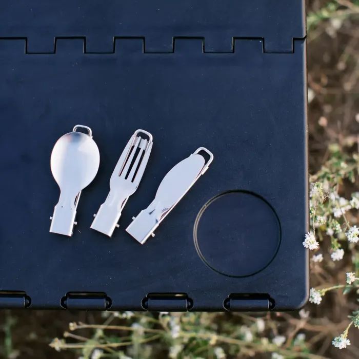 Набір туристичного посуду Tribe Compact Set сталевий (T-FC-0021-metal) зображення 9