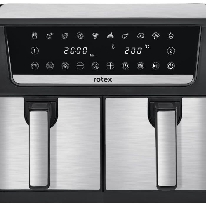 Мультипіч Rotex ROM1210-2XL MultiFry DUO зображення 7