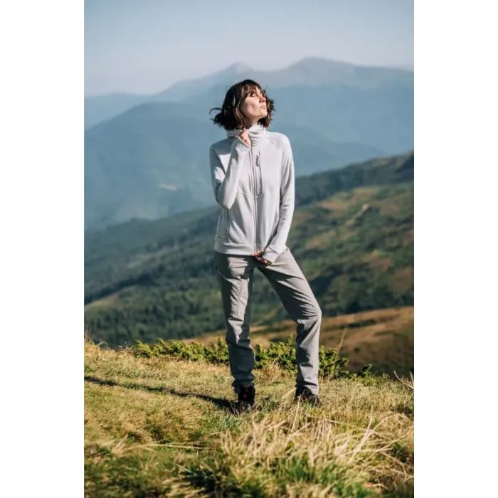 Кофта Turbat Peak Wmn vapor grey - L - світло-сірий (012.004.3948) зображення 8