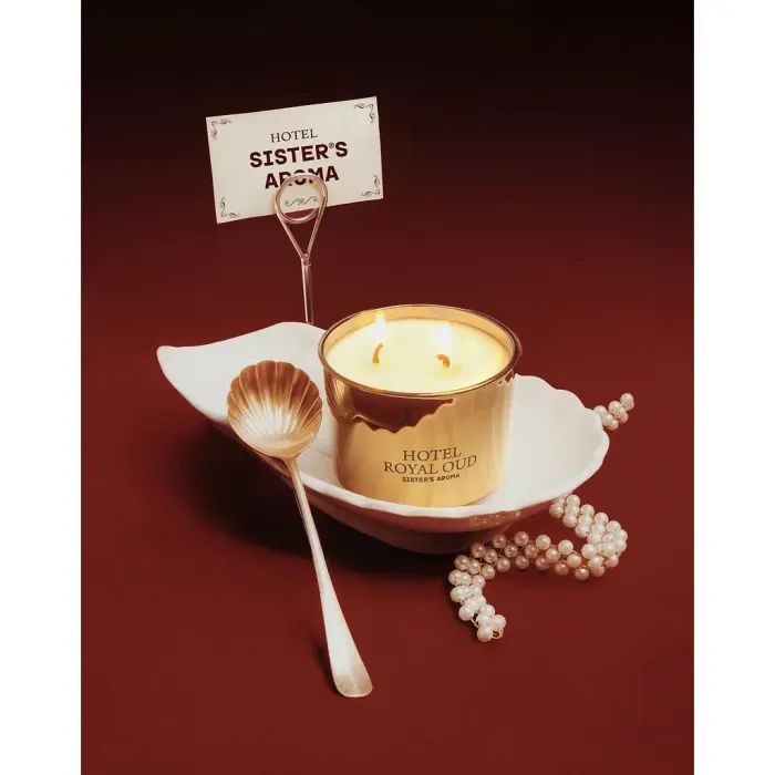 Ароматическая свеча Sister's Aroma Hotel Royal Oud 150 г (4820227786152) изображение 2