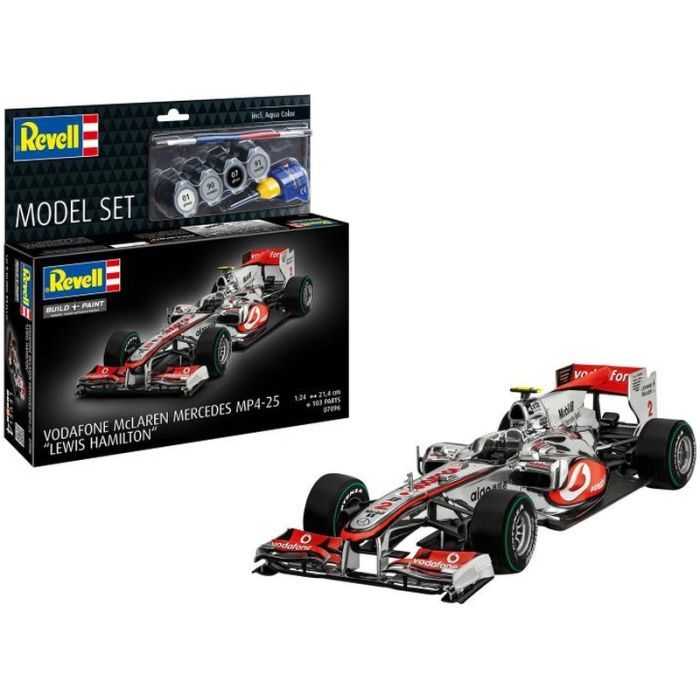 Сборная модель Revell набор McLaren Mercedes MP4-25 «Льюис Гамильтон», уровень 4, 1:24 (RVL-67096)