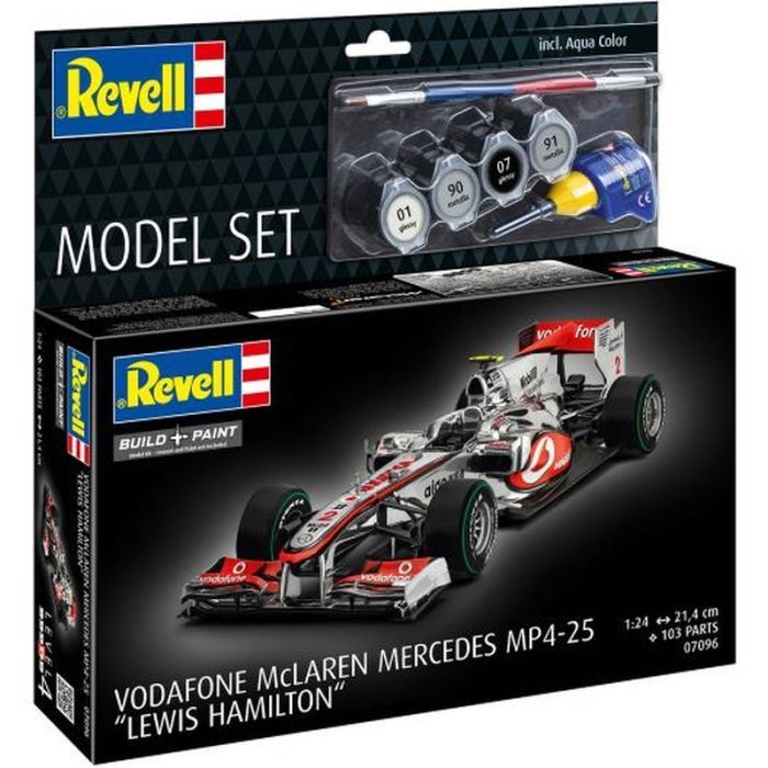 Сборная модель Revell набор McLaren Mercedes MP4-25 «Льюис Гамильтон», уровень 4, 1:24 (RVL-67096) изображение 2