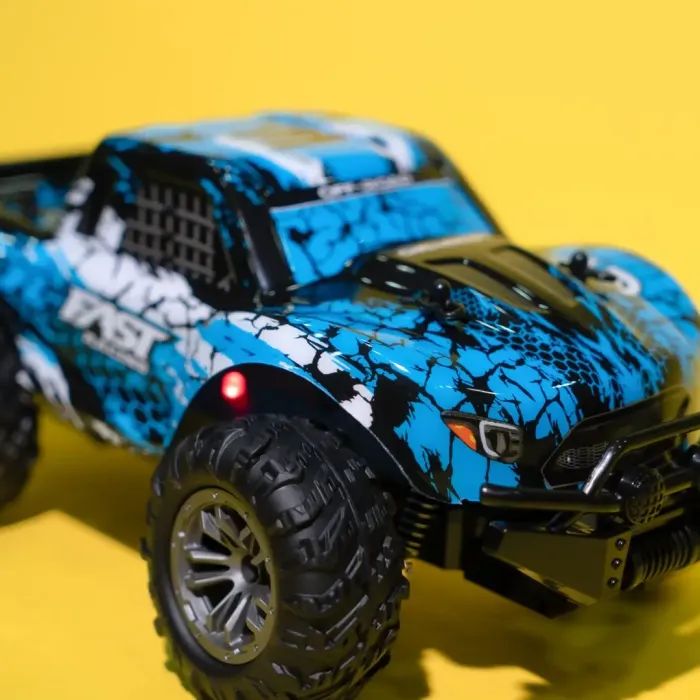 Радиоуправляемая игрушка Otamanko Скоростной вездеход OFF-ROAD RACER, синий (С009 blue) изображение 5