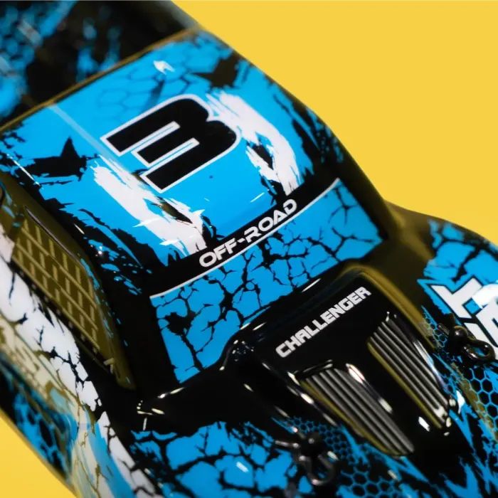 Радиоуправляемая игрушка Otamanko Скоростной вездеход OFF-ROAD RACER, синий (С009 blue) изображение 6