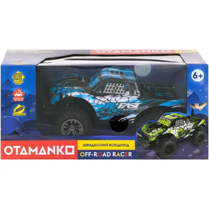 Радиоуправляемая игрушка Otamanko Скоростной вездеход OFF-ROAD RACER, синий (С009 blue) изображение 7
