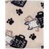 Плед Ardesto Fleece 100% полиэстер, песики, бежевый 130х160 см (ART0723PB) изображение 3