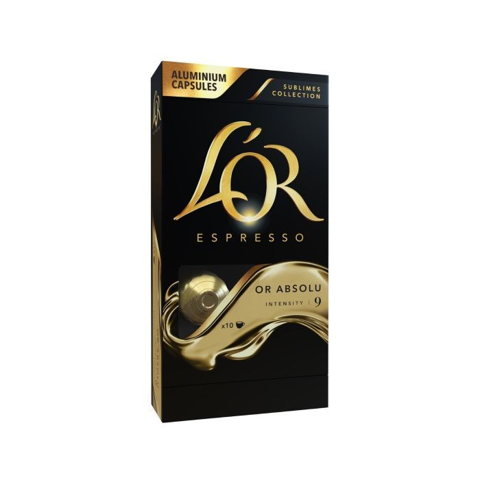 Кава L'OR Espresso Or Absolu #9 в капсулах 10 шт (8711000360590) зображення 2