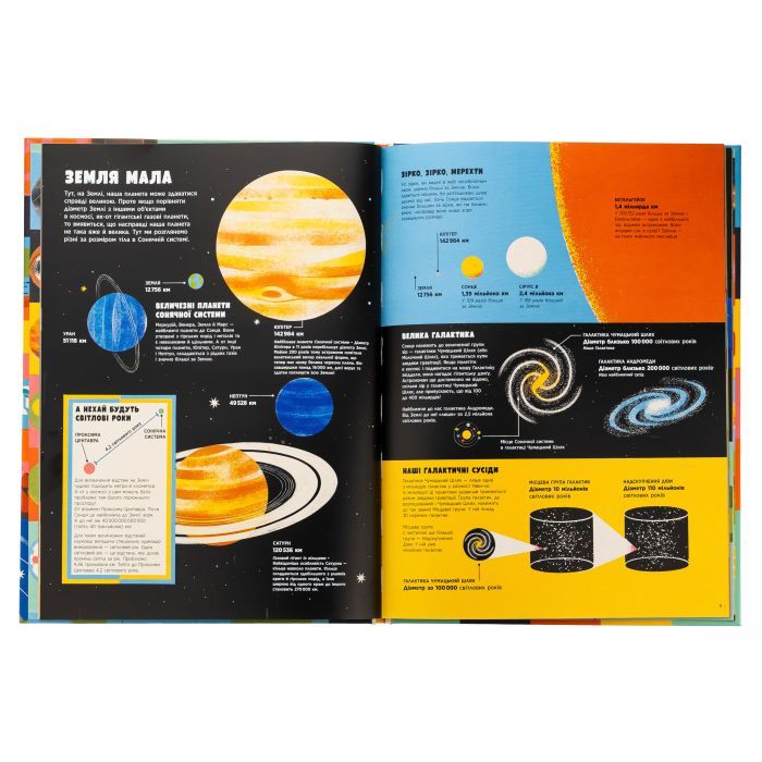 Книга Особлива Земля. Книга порівнянь. Крутезна інфографіка - Стів Томечек Ранок (9786170992529) зображення 5