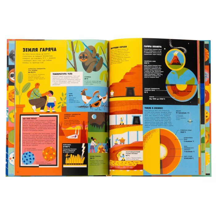 Книга Особлива Земля. Книга порівнянь. Крутезна інфографіка - Стів Томечек Ранок (9786170992529) зображення 6