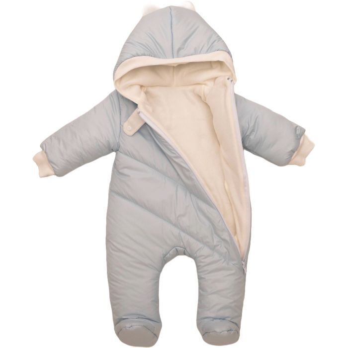 Комбинезон детский HAPPY TOT утепленный на молнии (755-62-blue) изображение 2