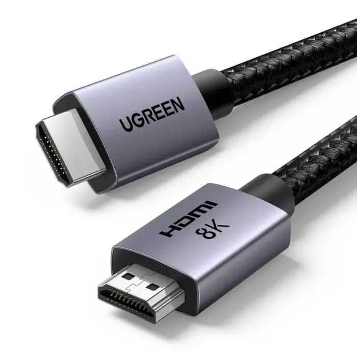 Кабель мультимедийный HDMI M to HDMI M 1.0m 8K black Ugreen (25908) изображение 3