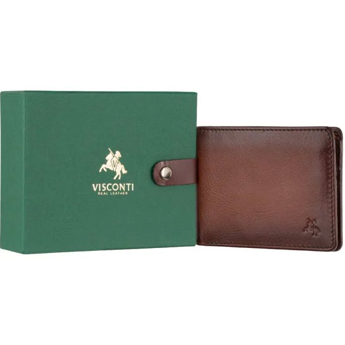 Гаманець Visconti AT63 Roland з RFID Burnish Tan (AT63 B/TAN) зображення 5