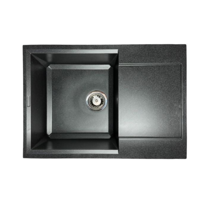 Мийка кухонна Adamant Horizon Medium графіт + змішувач та дозатор (4824296104513) зображення 3