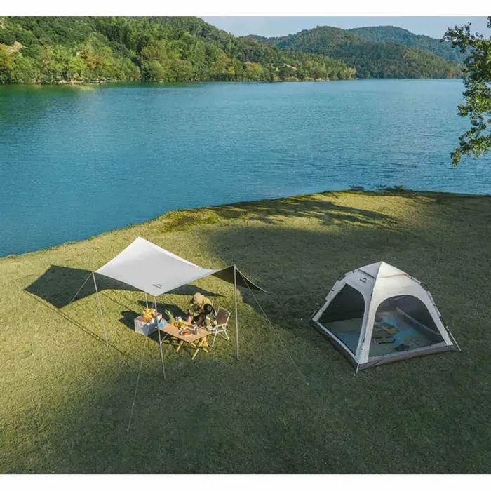 Палатка Naturehike тримісний автоматичний Ango CNK2550WS010, S, коричневий (6927595785591) изображение 3